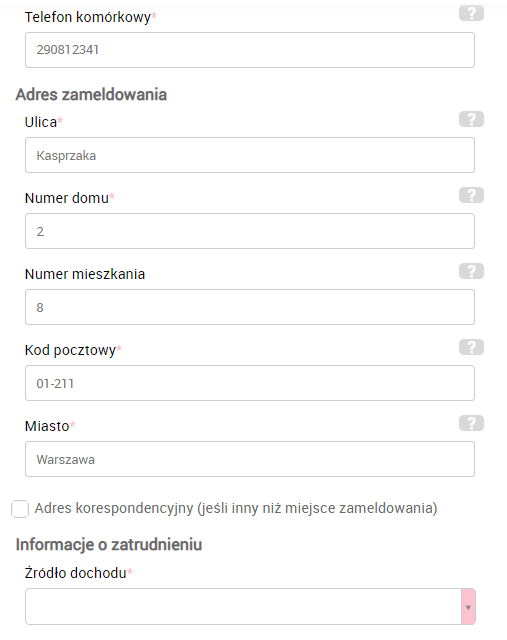 Extraportfel wniosek krok trzeci Extraportfel wniosek krok trzeci