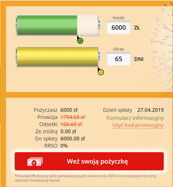 Szybka Gotowka wniosek krok pierwszy Szybka Gotowka wniosek krok pierwszy