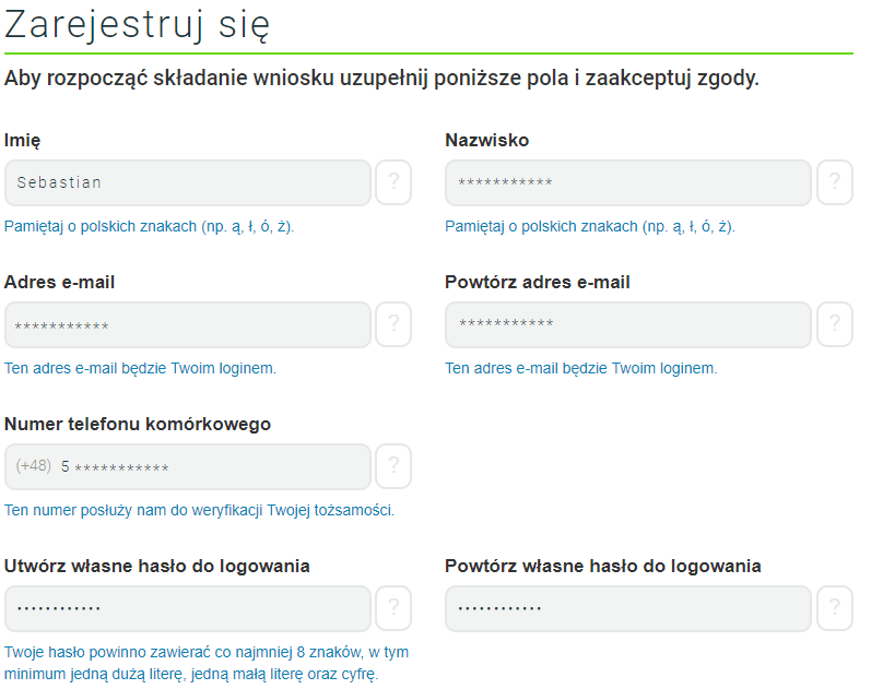 Halopozyczka wniosek krok drugi Halopozyczka wniosek krok drugi