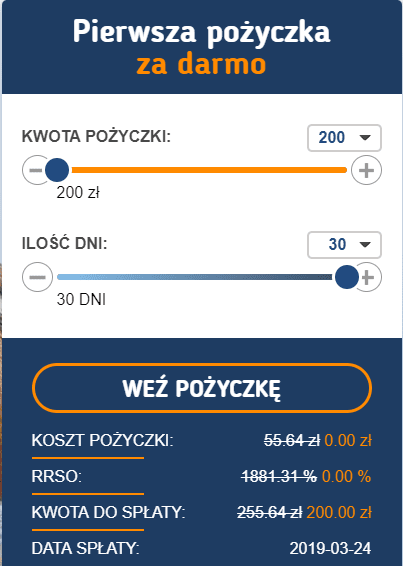 Smart Pożyczka wniosek pierwszy krok Smart Pożyczka wniosek pierwszy krok